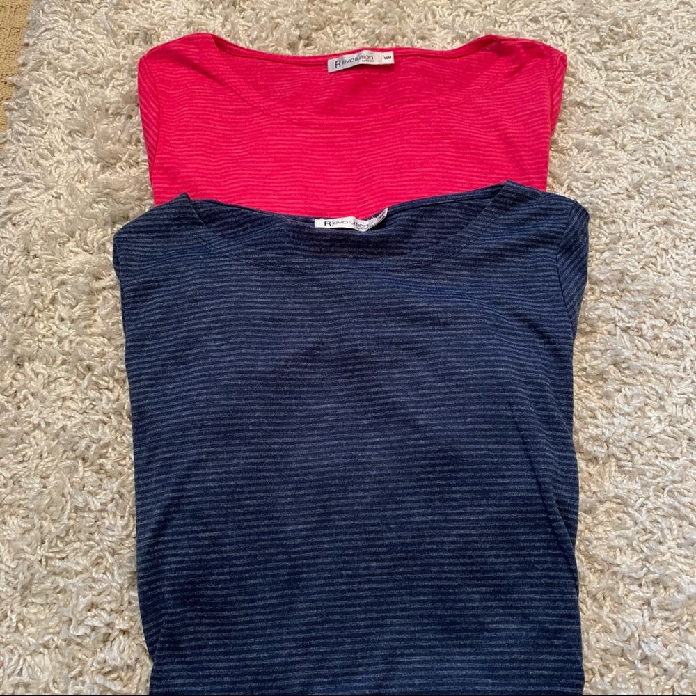 Ricki’s Long-Sleeved Striped Tunics